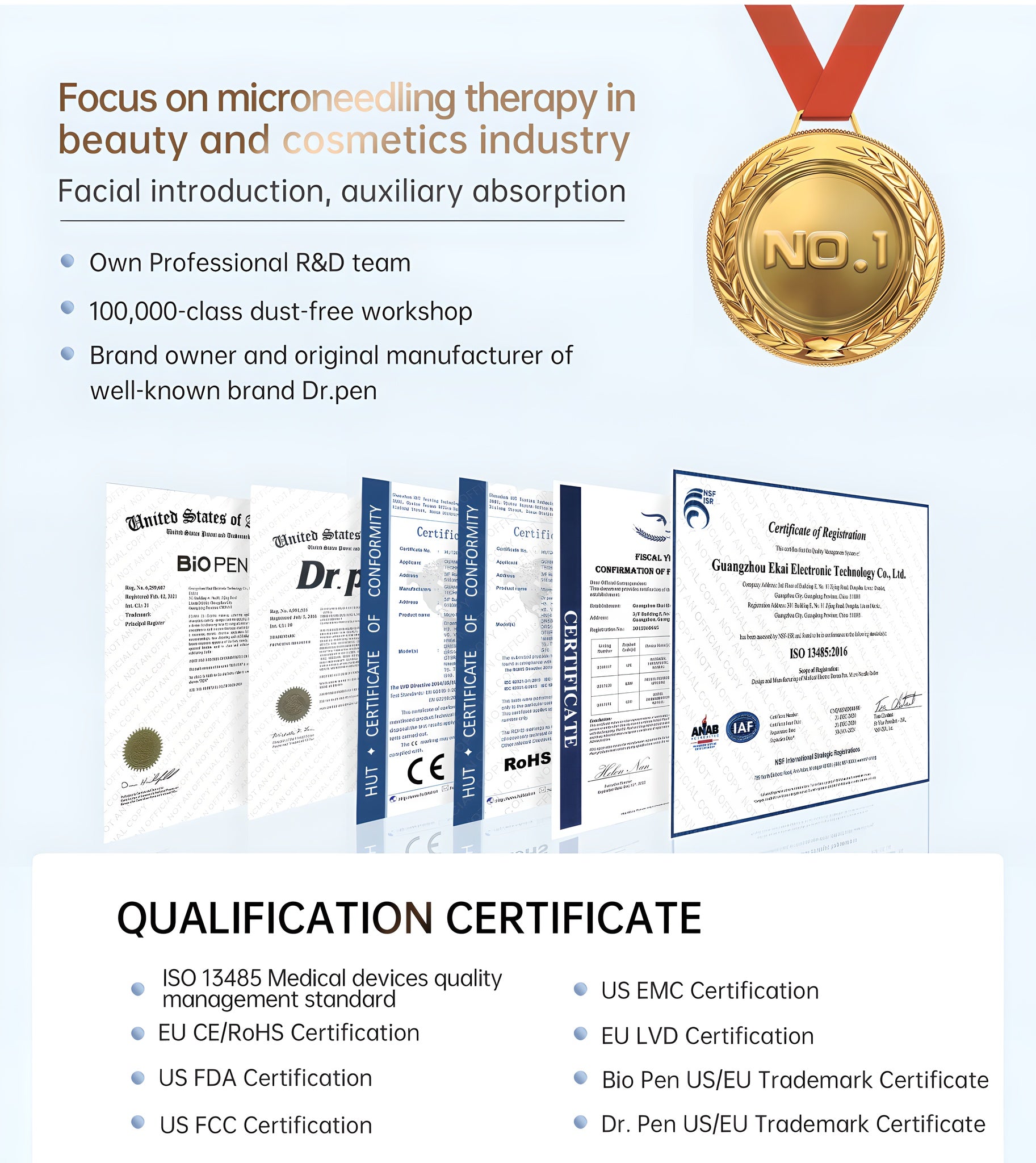Bio Pen Q2 By Dr. Pen Ems Led Micro Current Probe