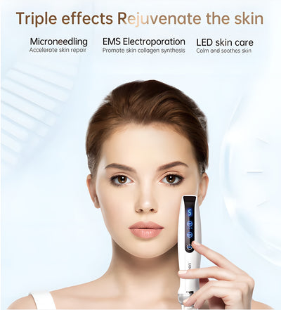 Bio. Pen Q2: Triple-Action Bio-Stimulation Microneedling System