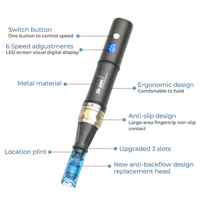 Dr. Pen A8S: Hybrid-Drive Intelligent Microneedling System