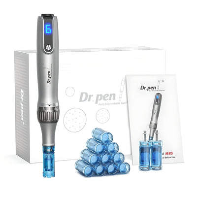 Dr. Pen M8S: 18-Pin Vertical-Strike Clinical Microneedling System