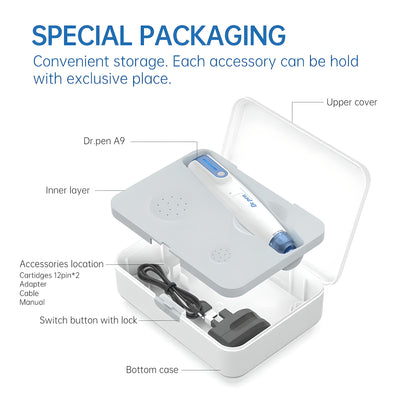 Dr. Pen A9: High-Torque Thick-Tissue Resurfacing System