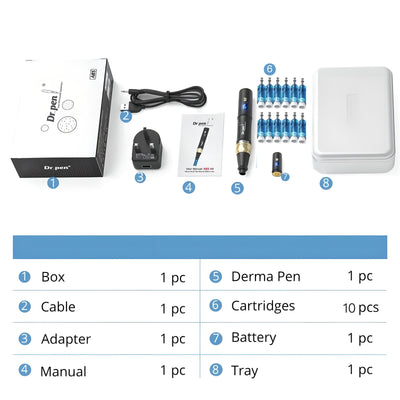 Dr. Pen A8S: Hybrid-Drive Intelligent Microneedling System