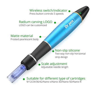 Dr. Pen A1: Follicular & Dermal Micro-Stimulation Engine