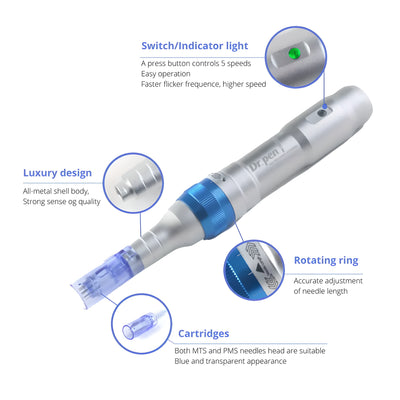 Dr. Pen A6: Heavy-Duty Dual-Power Clinical Microneedling System